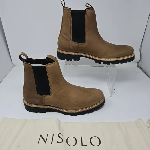 Nisolo | Shoes | Nisolo Mens 5 Go To Chelsea Pull On Tobacco  display picture 1